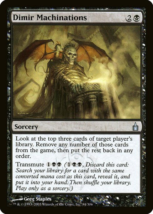 Dimir Machinations - Ravnica: City of Guilds - 84