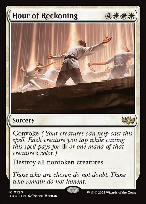 Hour of Reckoning - Tarkir: Dragonstorm Commander - 120