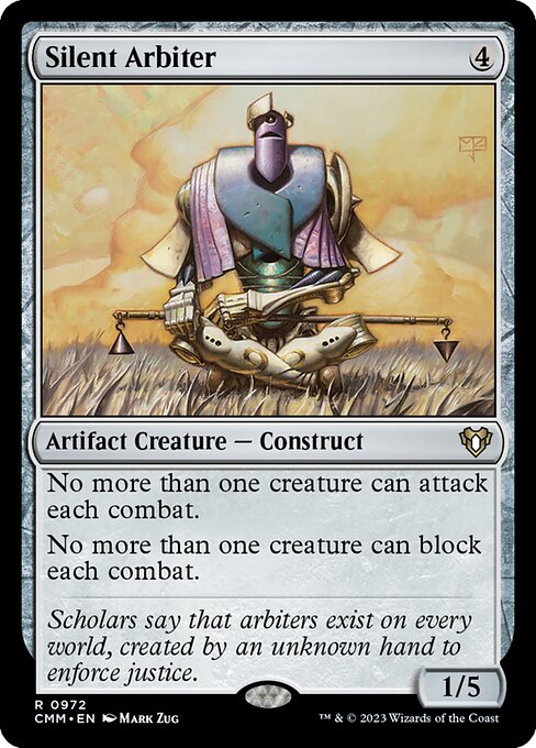 Silent Arbiter - Commander Masters - 972