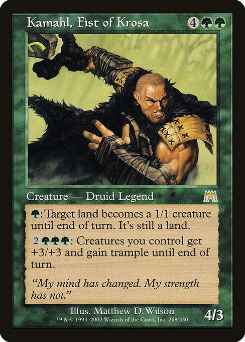 Kamahl, Fist of Krosa - Onslaught - 268