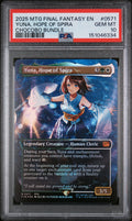 0571 YUNA, HOPE OF SPIRA CHOCOBO BUNDLE 2025 MAGIC THE GATHERING FINAL FANTASY PSA 10