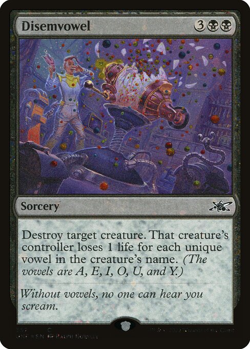 Disemvowel - Unfinity - 357