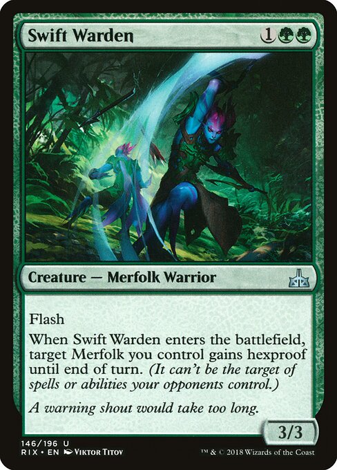 Swift Warden - Rivals of Ixalan - 146