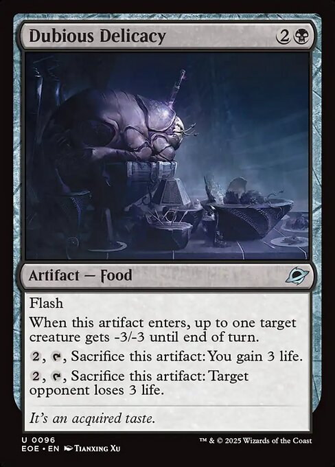 Dubious Delicacy - Edge of Eternities - 96