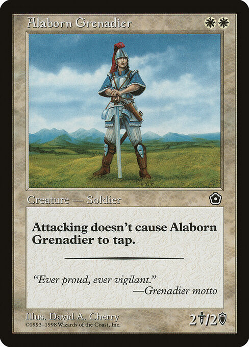 Alaborn Grenadier - Portal Second Age - 2