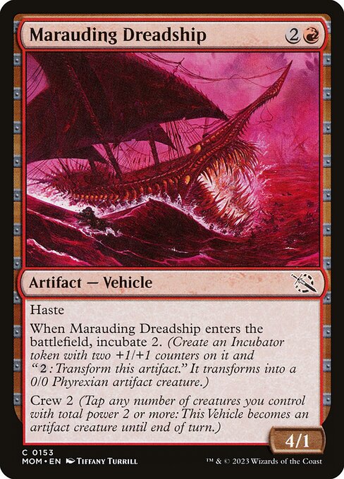 Marauding Dreadship - March of the Machine - 153