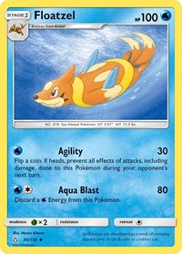 Floatzel - SM - Ultra Prism - 36/156