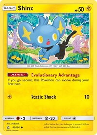 Shinx (45) - SM - Ultra Prism - 45/156