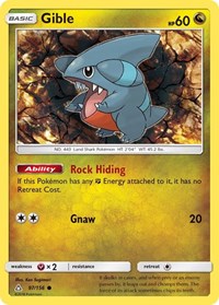 Gible (97) - SM - Ultra Prism - 97/156