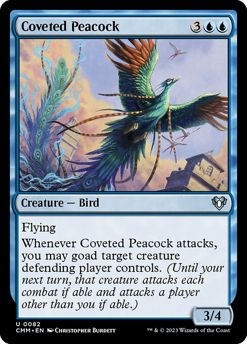Coveted Peacock - Commander Masters - 82