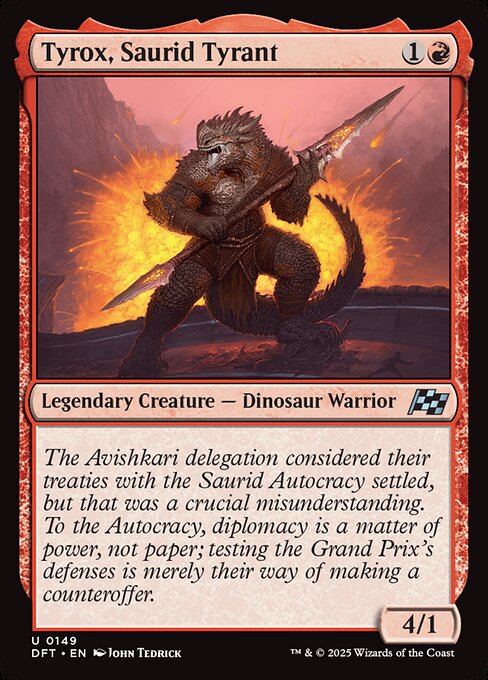 Tyrox, Saurid Tyrant - Aetherdrift - 149