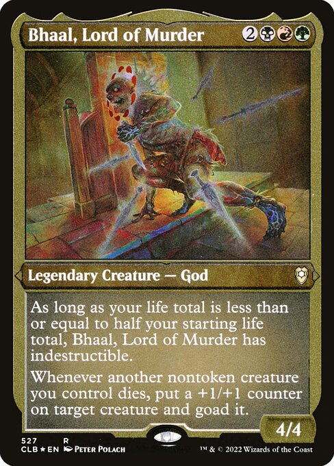 Bhaal, Lord of Murder - Commander Legends: Battle for Baldur's Gate - 527