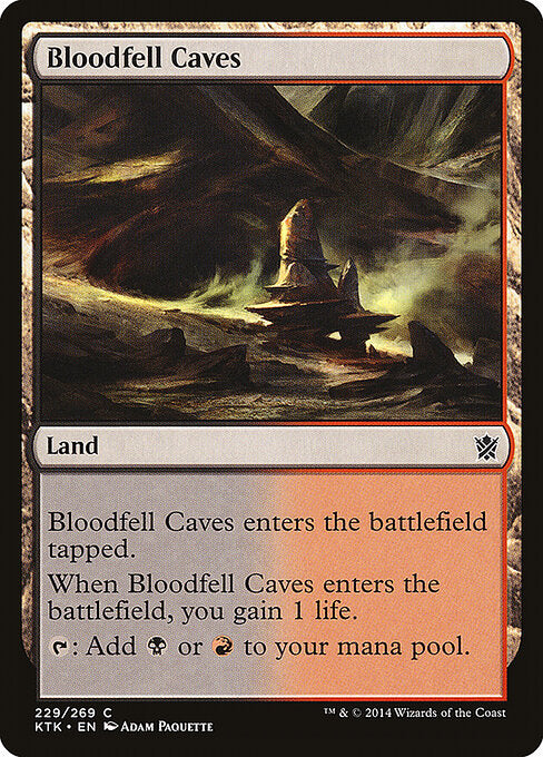 Bloodfell Caves - Khans of Tarkir - 229