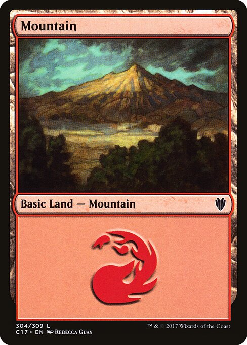 Mountain - Commander 2017 - 304