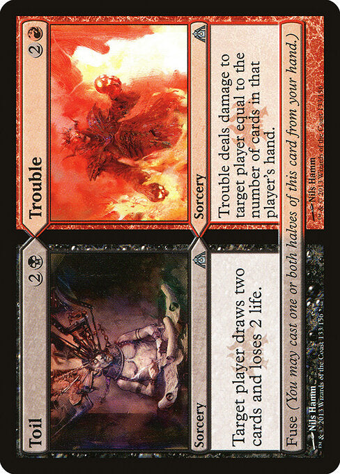 Toil // Trouble - Dragon's Maze - 133