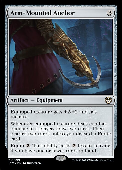 Arm-Mounted Anchor - The Lost Caverns of Ixalan Commander - 99