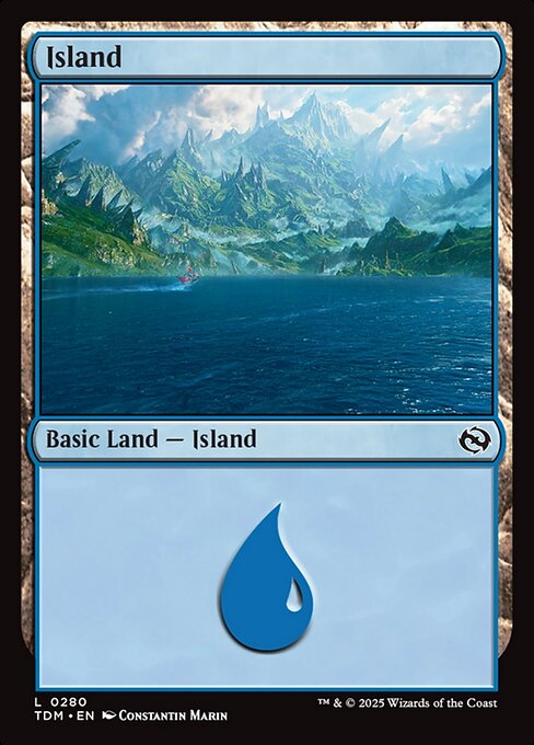 Island - Tarkir: Dragonstorm - 280