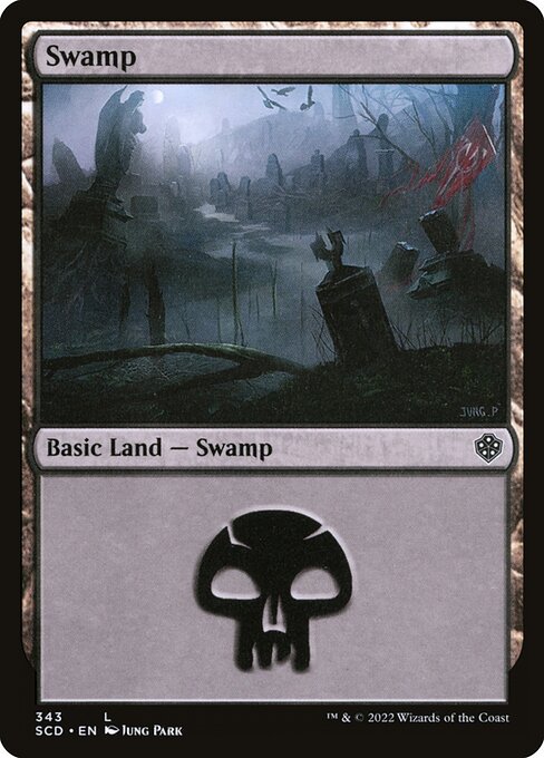 Swamp - Starter Commander Decks - 343