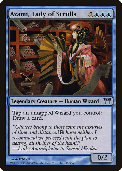 Azami, Lady of Scrolls - Champions of Kamigawa - 52