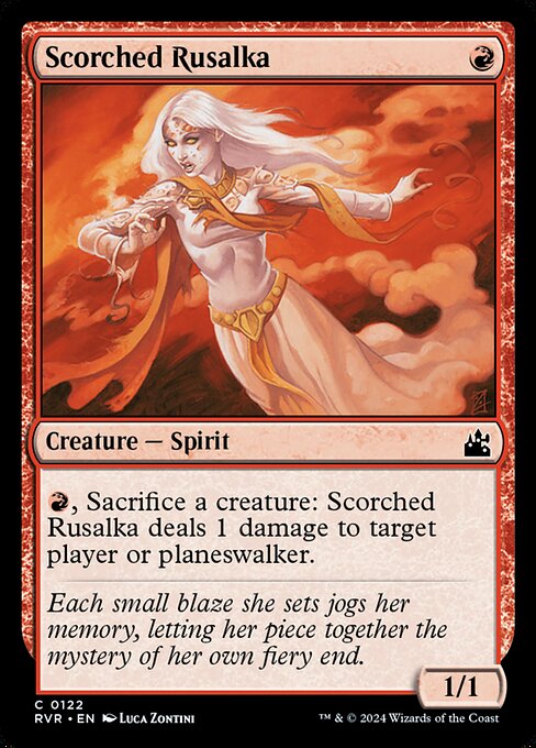 Scorched Rusalka - Ravnica Remastered - 122