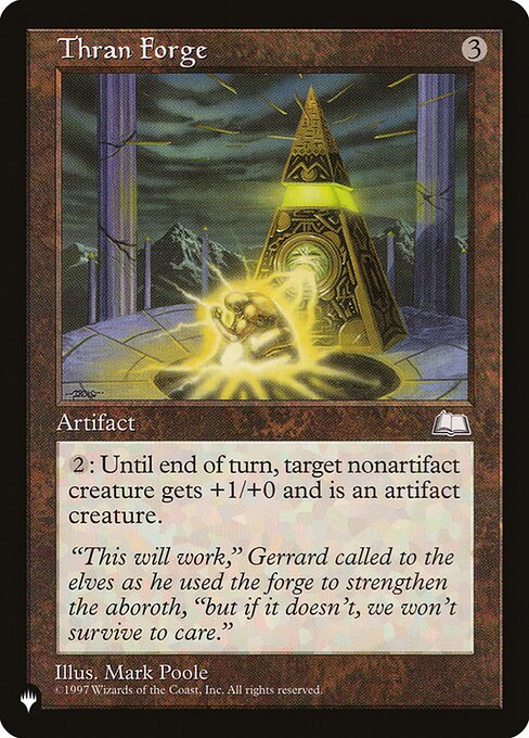 Thran Forge - The List - WTH-159
