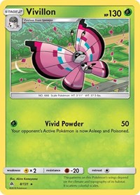 Vivillon - SM - Forbidden Light - 8/131