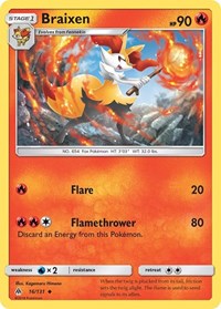 Braixen - SM - Forbidden Light - 16/131
