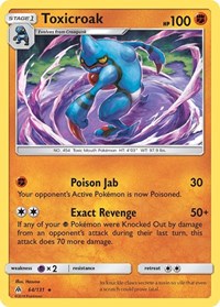 Toxicroak - SM - Forbidden Light - 64/131