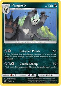 Pangoro - SM - Forbidden Light - 78/131