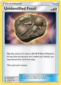 Unidentified Fossil - SM - Forbidden Light - 116/131
