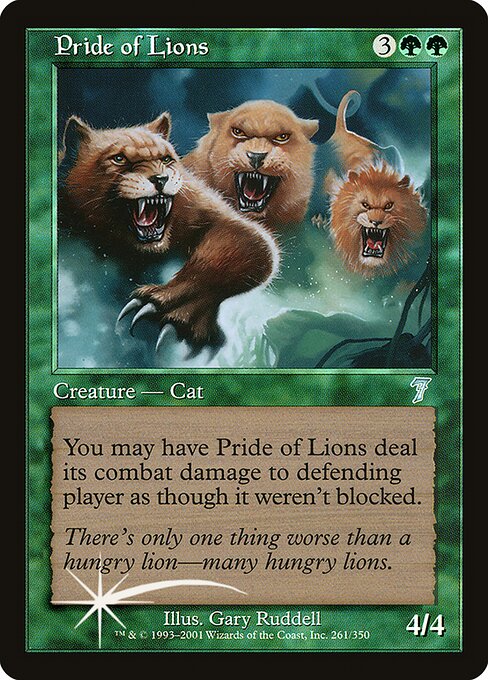 Pride of Lions - Seventh Edition - 261★