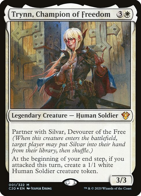 Trynn, Champion of Freedom - Commander 2020 - 1
