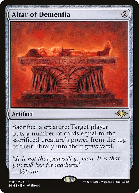 Altar of Dementia - Modern Horizons - 218