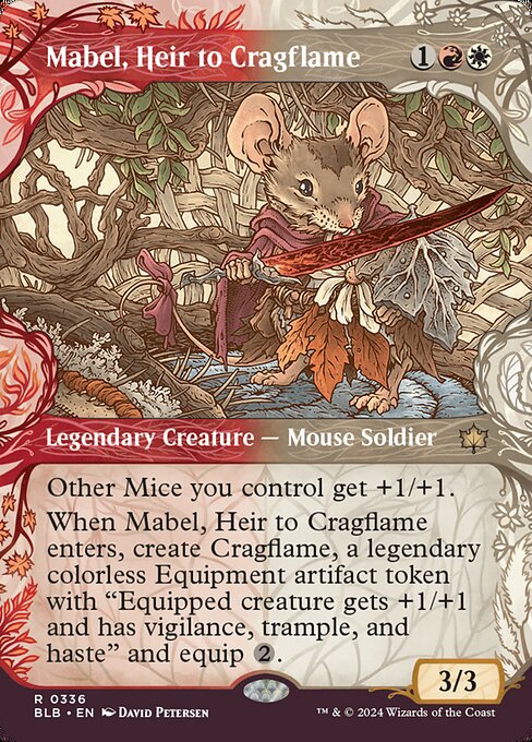 Mabel, Heir to Cragflame - Bloomburrow - 336