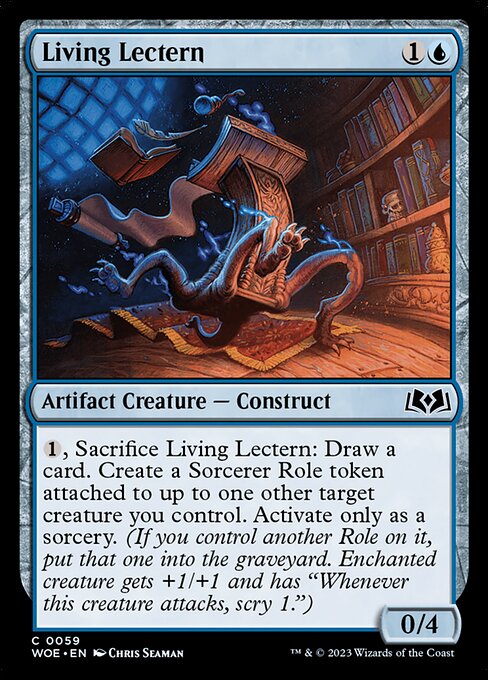 Living Lectern - Wilds of Eldraine - 59
