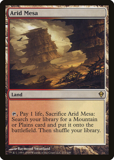 Arid Mesa - Zendikar - 211