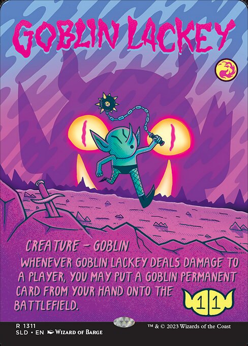 Goblin Lackey - Secret Lair Drop - 1311