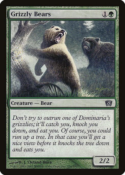 Grizzly Bears - Eighth Edition - 256★