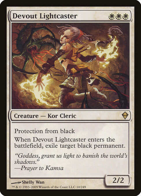 Devout Lightcaster - Zendikar - 10