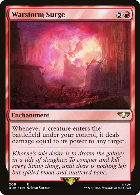 Warstorm Surge - Warhammer 40,000 Commander - 209