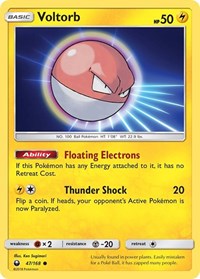 Voltorb - SM - Celestial Storm - 47/168