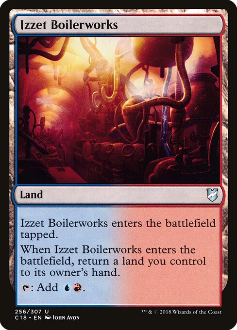 Izzet Boilerworks - Commander 2018 - 256