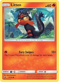 Litten - Dragon Majesty - 12/70