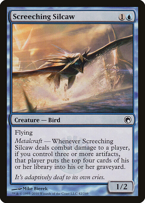 Screeching Silcaw - Scars of Mirrodin - 42