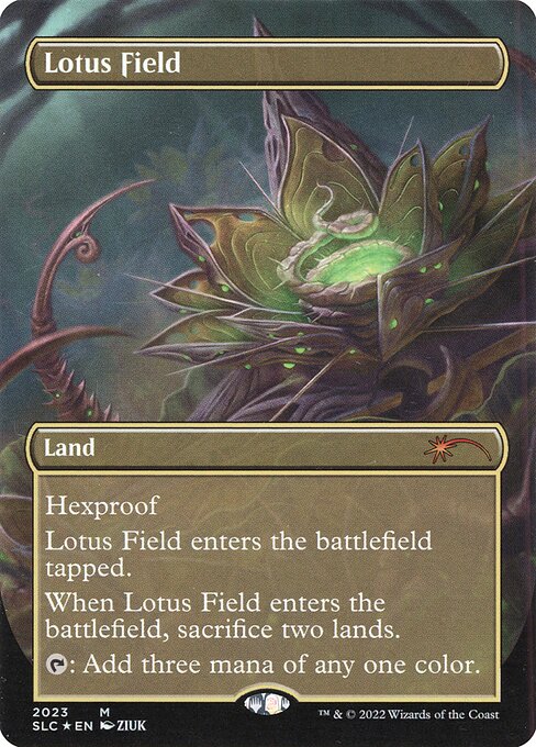 Lotus Field - Secret Lair Countdown - 2023