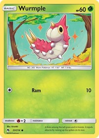 Wurmple (23) - SM - Lost Thunder - 23/214