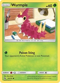 Wurmple (24) - SM - Lost Thunder - 24/214