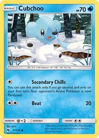 Cubchoo - SM - Lost Thunder - 61/214