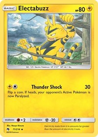 Electabuzz - SM - Lost Thunder - 71/214