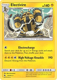 Electivire - SM - Lost Thunder - 72/214